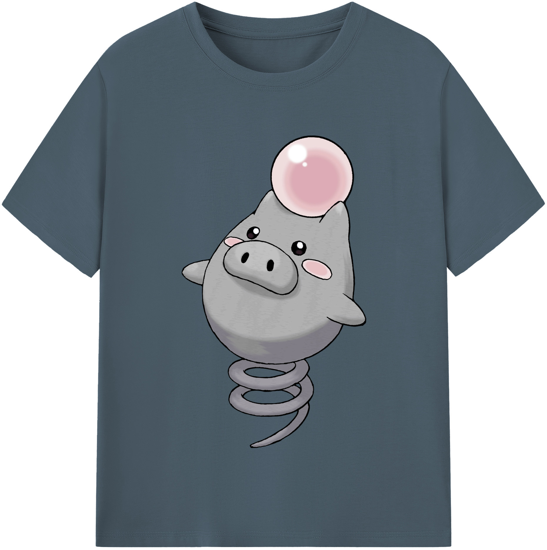 （画像用） ポケットモンスター Pokémon 綿100％半袖Tシャツ（フロントプリント）